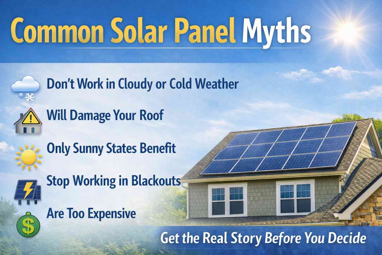 solar panel myths